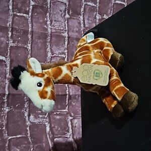 EcoNation Plush Sparkly Giraffe NWT
